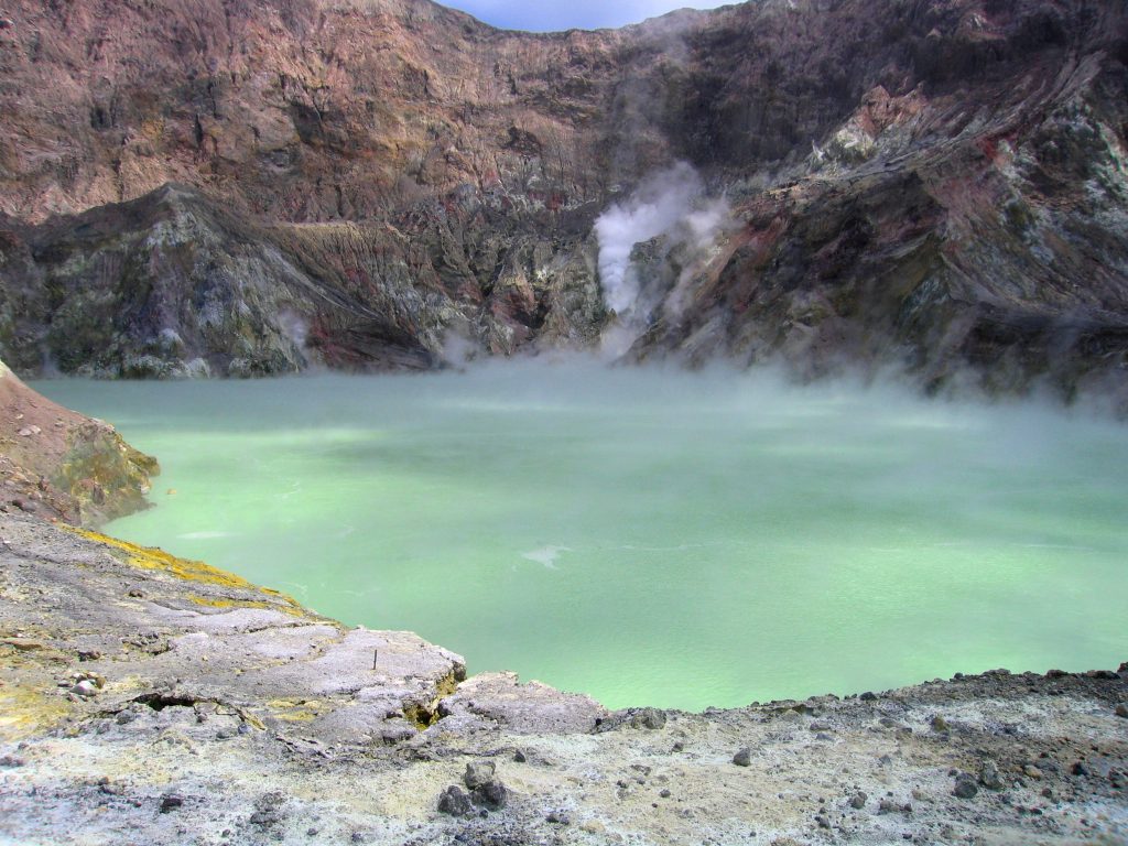 White Island Acid Lake