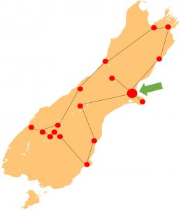 3WeekSouthIslandRoute