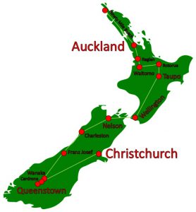 New Zealand Holiday Route